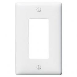 WALLPLATE, 1-G, 1) RECT, WH (REPLACED BY HWS P26W)